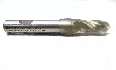 Conical (B-403) 3/16 - 15/64 X 2-7/8 2° Angle/Side 3F RH HSS Tapered End Mill • $14.95