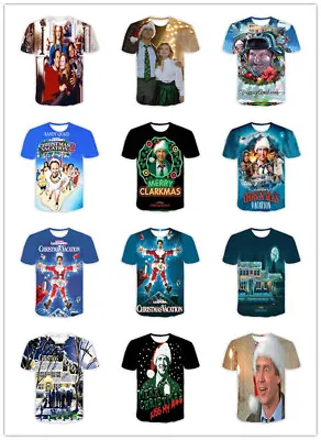 $13.58 • Buy NATIONAL LAMPOON'S CHRISTMAS VACATION 3D Printed Casual T-shirts For Women/men