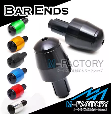 CNC Handle Bar Ends For Kawasaki NINJA 250 R 2008-2016 09 10 11 12 13 14 15 • $37.50