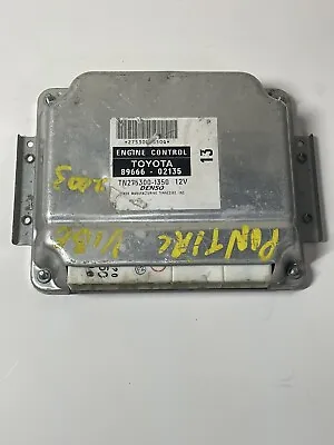 2003 2004 Toyota Matrix Corolla 89666-02135 Engine Control Module ECM ECU OEM • $63