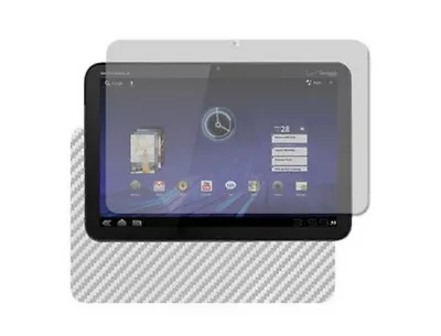 Skinomi Carbon Fiber Film Skin + Screen Protector For Motorola Xoom • $25.43