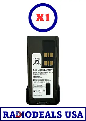 Motorola Compatible C-PMNN4493 NI Lithium 3000mAh Battery XPR3000 XPR7000E -1 PC • $55