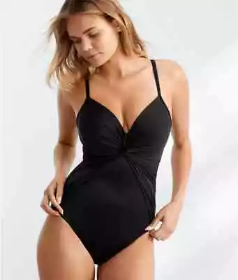 NWOT Miraclesuit 'Network News Bell' One Piece Swimsuit Sz 10 US • $69.99