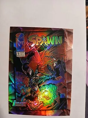 1995 Topps Image Universe First Issues Chromium D4 Spawn #1 Card • $31