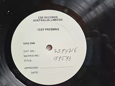 BEE GEES Spirits Having Flown Orig OZ CBS TEST PRESSING  1976 • $9.99