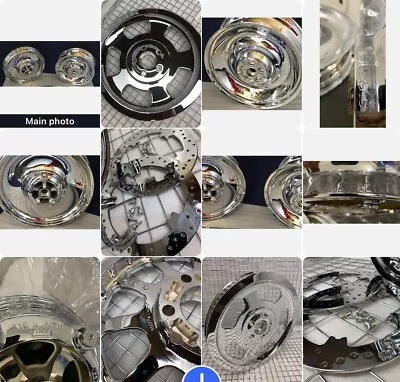 $1699 • Buy Harley Chrome Wheels VROD V-ROD VRSCA Rims Pulley Rotors OEM 2002 -06 (exchange)