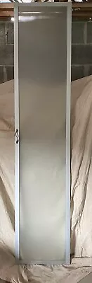 Ikea Pax Frosted Glass Wardrobe Door Hinges And Handle Full Height 2295 X 495mm • £35