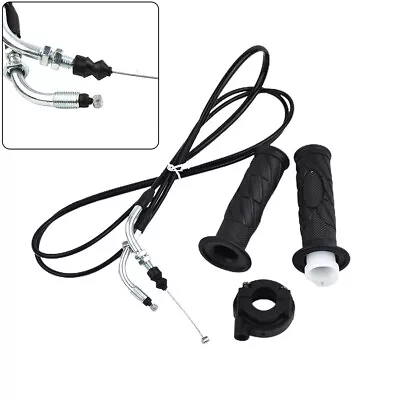 2Pcs Moped Scooter Throttle Turn Handlebar Grip Cable For GY6 125-150CC ATV Bike • $25.87