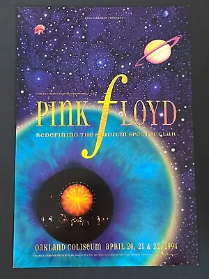 $250 • Buy Original Pink Floyd Concert Poster From One Of Their Rare Original Tours BGP
