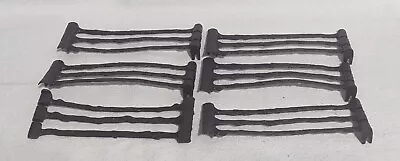 Lot Of 6 Marx Split Rail Dark Brown Ranch Western Fence Pieces - Used • $6.97