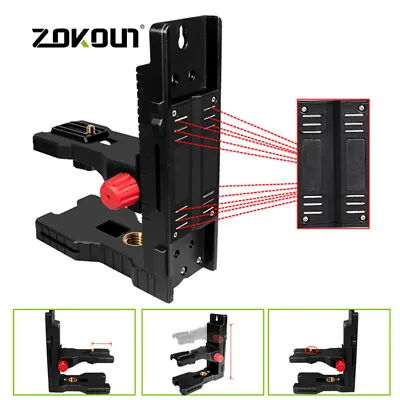 £22.59 • Buy ZOKOUN 1/4  5/8  Magnetic Line Laser Level Wall Mounting Bracket Adapter Holder