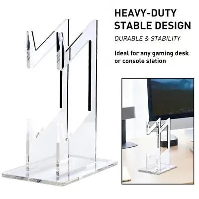 $12.93 • Buy Acrylic Game Controller Holder Accessories Headset Stand Hanger For PS4/PS3/Xbo
