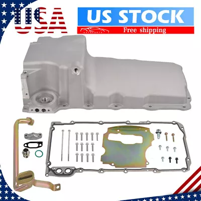 LS Swap Retrofit Low Profile Oil Pan Set For GM LS1 LS2 LS3 Engine 55-87 302-1 • $113.99