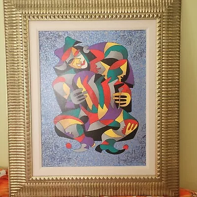 Anatole Krasnyansky  Split Persona  Signed Serigraph Linin Embellishment 63/100 • $1799.95