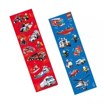 Lego Lego City Sticker Sheets Party Accessory • $13.68