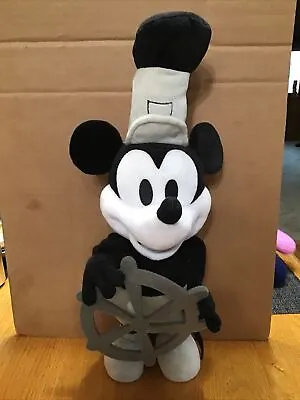 Mickey Mouse 90th Special Edition Steamboat Willie 17” Animated Plush Just Play • $20