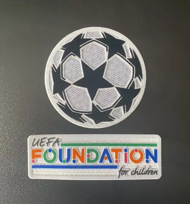 UEFA Champions League Starball Iron On Patch 2021-2024 - ✅ • £4.89