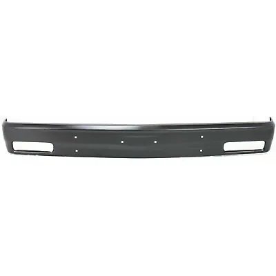 Front Bumper For 1982-1990 Chevy S10 83-90 S10 Blazerr Painted Black Steel • $125.25