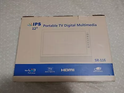 12  IPS Screen Small TvPortable TV Digital ATSC Tuner USB Port AV Input • $59.99