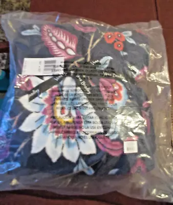 NEW NWT Vera Bradley Fleece Plush Throw Blanket MAYFAIR IN BLOOM 50  X 80  • $48.95