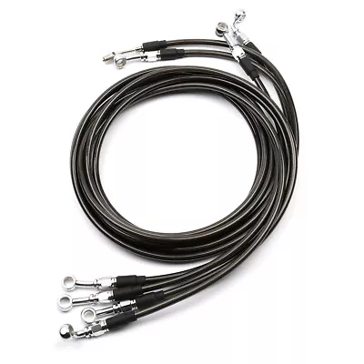 10 -12  Handlebar Clutch Cable Brake Line ABS Extension Kit For Harley Touring • $119.99