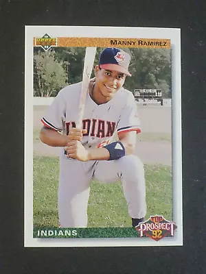 1991 Upper Deck Manny Ramirez Cleveland Indians Rookie Card #63!!!!!!  • $1.68