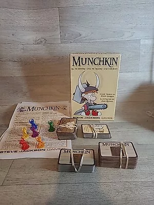 MUNCHKIN  Card Game By Steve Jackson  • £16.99