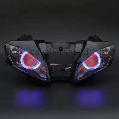 $315.58 • Buy Blue Angel Red Demon Eye Headlight Projector Assembly HeadLamp For Yamaha YZF-R6