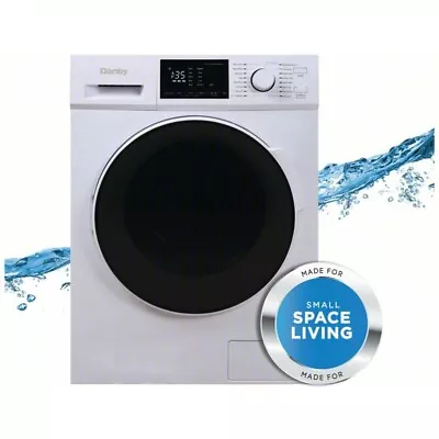 Danby 2.7 Cu. Ft. All-In-One Ventless Washer/Dryer In White DWM120WDB-3 • $799