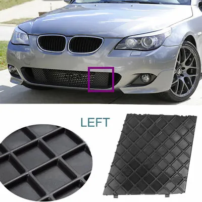 $9.99 • Buy For BMW E60 E61 M Package 03-10 Front Left Side Bumper Cover Lower Mesh Grill