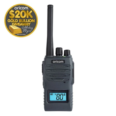 $164.88 • Buy Oricom Uhf5400 5 Watt Single Pack 80 Ch Handheld Uhf Cb Radio+new+3 Year Wty