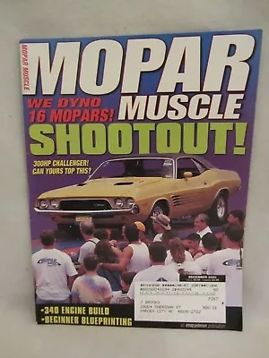 Mopar Muscle Magazine -  Dec.  2000   We Dyno 16 Mopars !   (218) • $4