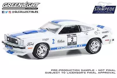 Greenlight 1/64 Mustang Stampede S1 1976 Ford Mustang II Cobra I 13340B • $6