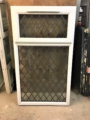 ANGLIAN Lead-Lined  UPVC DOUBLE GLAZED WINDOW - H 144 X W 82  (SJ155) • £115