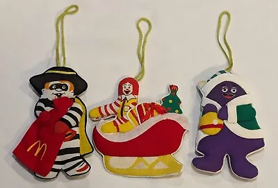 Vintage McDonald's Tree Ornaments - 1980’s • $9.50