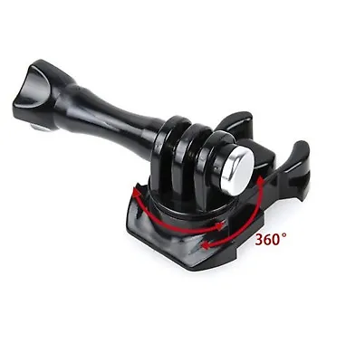 360 Rotating Quick Release Buckle Mount For GoPro HERO 12/11/10/9/8/7/6/5/4/MAX • $9.95