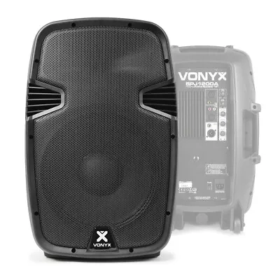 Active PA Speaker Vonyx SPJ-1200A 12  Woofer DJ Disco Party Powerful 600W • £195