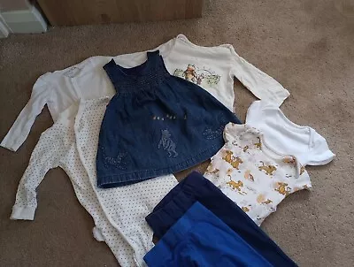 Baby Girls 3-6 Months Outfits Winnie Pooh Lion King (4g) • £3