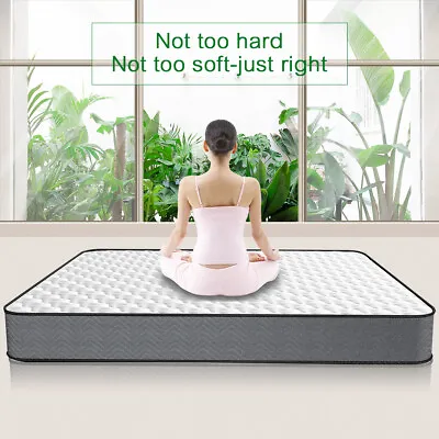 GUDE NIGHT*Memory Foam Mattress Spring 3ft Single 4ft6 Double King Orthopaedic • £84.99