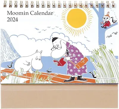 2024 DeskTop Calendar Moomin EM10001  From Japan • $29.97