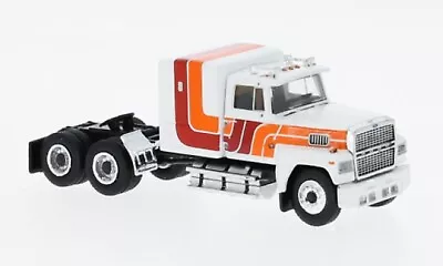 Brekina 85876 HO 1:87 Ford LTL 9000 White/orange 1978 • $24.57