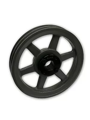 $109.67 • Buy 2 Groove Cast Iron Electric Motor Pulley Sheave 10.25 , Two Groove 3l 4l A Belts