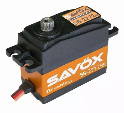 Savox SB-2272MG Lightning Speed Brushless Metal Gear Standard Digital Servo High • $12.50