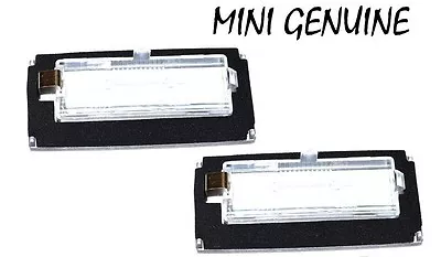 For Mini R50 R52 R53 Genuine OEM SET OF 2 License Plate Light Lens 51247114535 • $25.95
