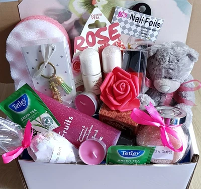 Pamper Hamper Birthday Present Gift Box Mum Girlfriend Nan Mothers Day Next • £2.49