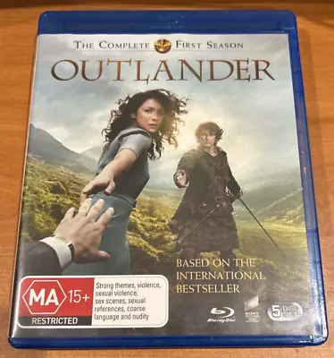 $10 • Buy Outlander : Season 1 (2015 : 5-Disc Blu-Ray Set)  Very Good Condition Region B
