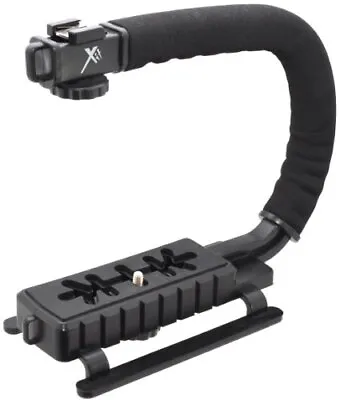 C Shape Bracket Video Handle Handheld Stabilizer Grip Holder For DSLR SLR Camera • $15.49