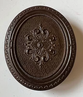 Littlefield Parsons Union Daguerreotype Case Oval Floral No Photo Antique • $59.95