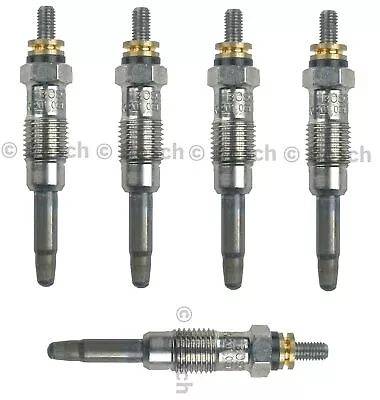 OEM BOSCH 5 Pack Diesel Engine Glow Plug Set For Mercedes 300CD 300D 300SD 300TD • $43.95