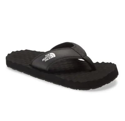 Mens The North Face Black/White Base Camp Flip-Flop Il Thongs • £35.35